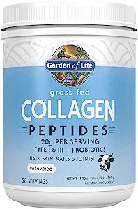 Garden of Life Grass Fed Collagen Peptides Powder