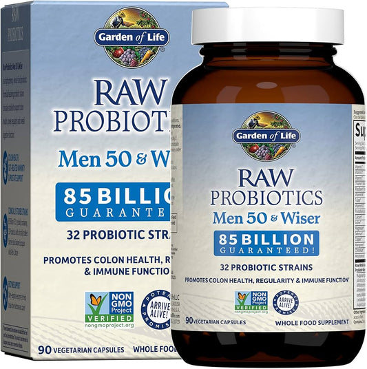 Garden of Life Raw Probiotics - Men 50 & Wiser
