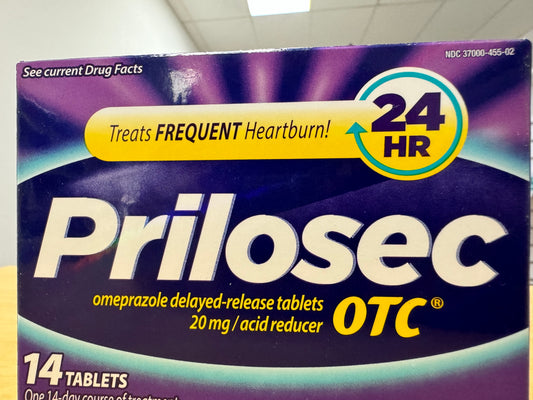 Prilosec OTC 24 hours