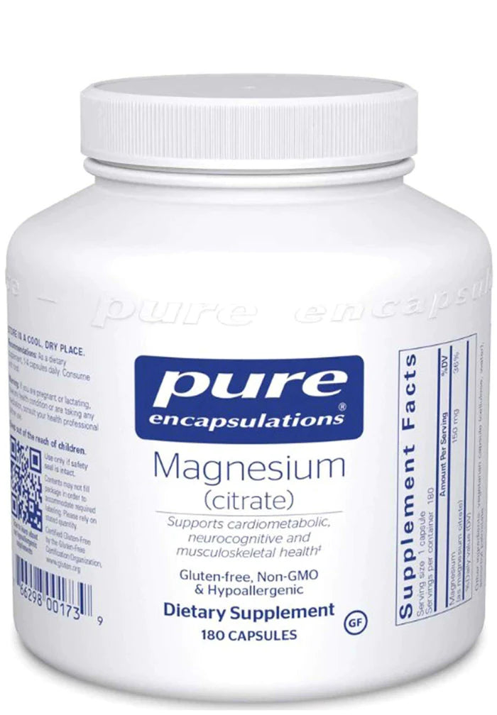 Pure Encapsulations Magnesium Citrate